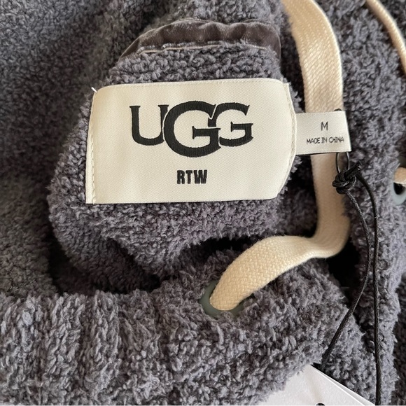 UGG asala hoodie sweatshirt obsidian size medium - Picture 3 of 8